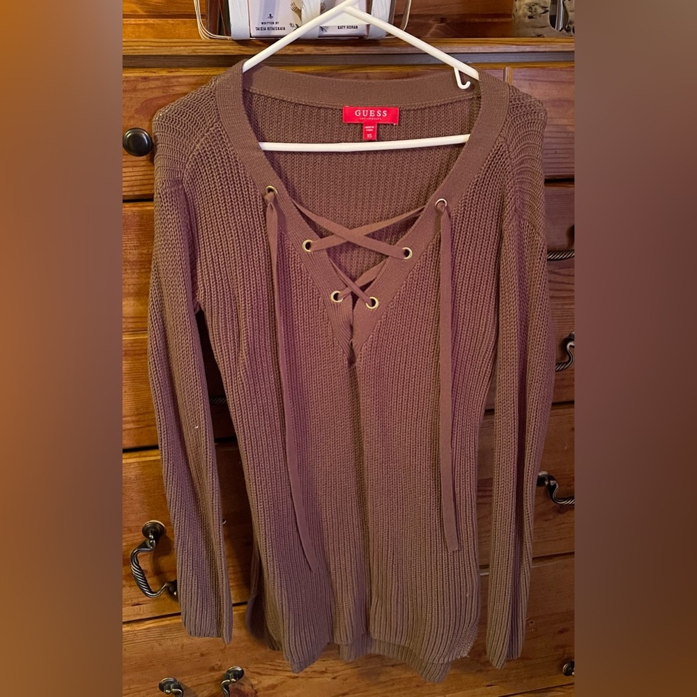 Size- XS Brand- Guess Color- Army Green